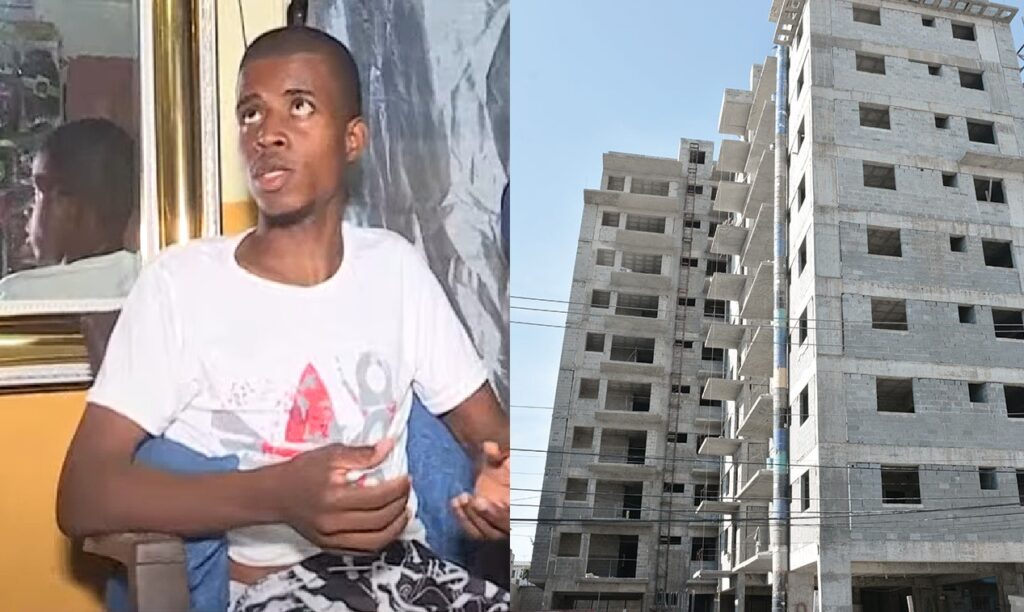 "Me rompí varios huesos”: Joven denuncia sufrió caída de un 4to piso y constructora no lo ayudó