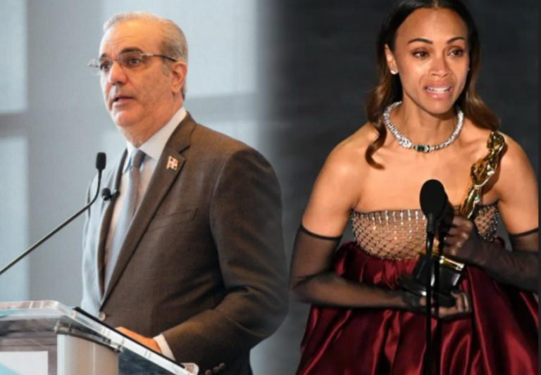 Abinader condecorará a Zoe Saldaña con la Orden al Mérito en el Palacio Nacional