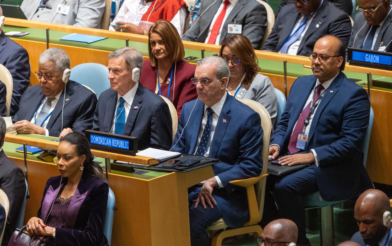 Presidente Abinader participa en la apertura de la 80.ª Asamblea General de la ONU, encabezada por el secretario general