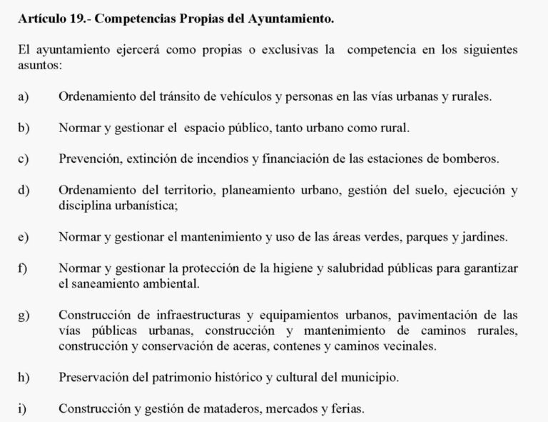 A las alcaldías les falta hacer respetar las potestades dada por la Constitución