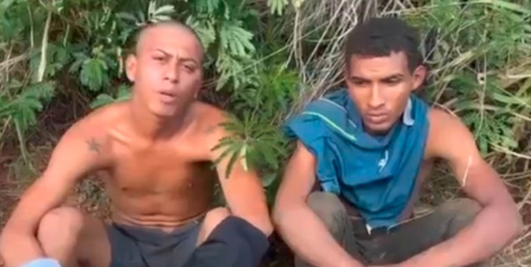 VIDEO: Disparan en las manos a dos jóvenes por robar en una iglesia de Venezuela