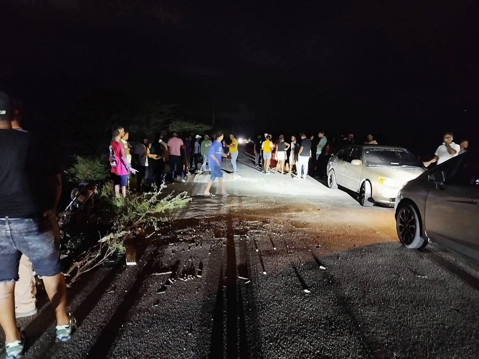 Un joven fallecido y otro herido en accidente de tránsito en la carretera Mella–Cristóbal