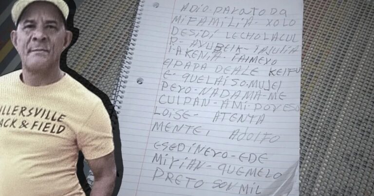 Hombre se quita la vida tras señalado por presunta violación; dejó una nota negando los hechos