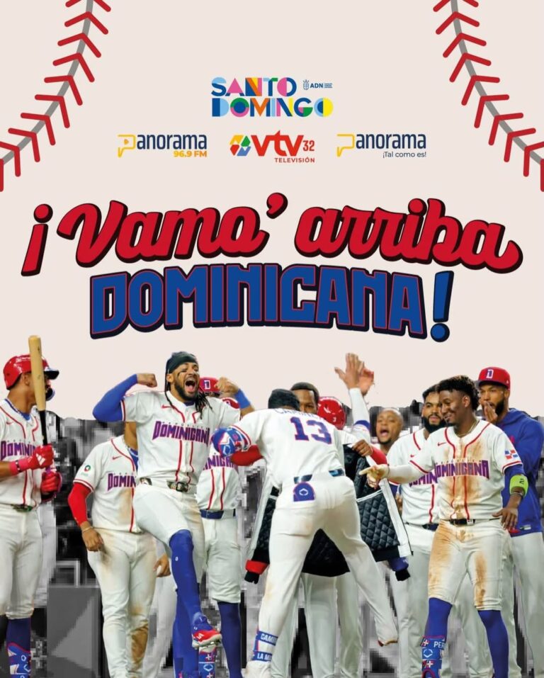 Todo listo para proyectar del partido entre RD y Venezuela esta noche en la Plaza Santo Domingo del malecón