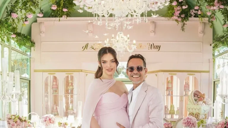 Nadia Ferreira y Marc Anthony celebran baby shower de su segundo retoño