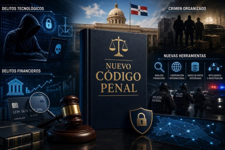 Nuevo Código Penal incorpora delitos tecnológicos, financieros y nuevas herramientas para combatir el crimen organizado