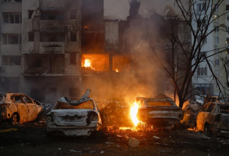 Rusia golpea Kiev con cerca de 30 misiles balísticos en la víspera de la cumbre de la OTAN