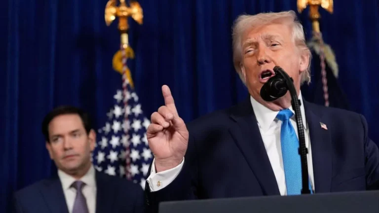 Trump insiste en que el estrecho de Ormuz es un «nuevo territorio estadounidense»